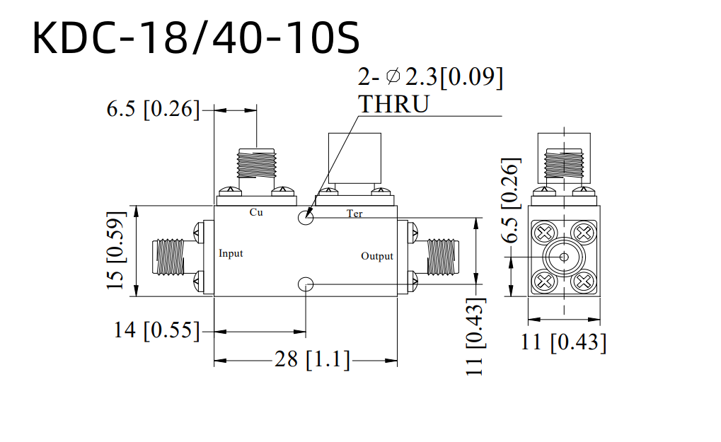 Directional CouplerKDC-18-40-10S