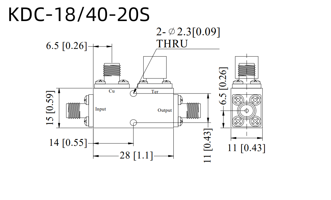 Directional CouplerKDC-18-40-20S